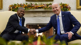 Biden promises return to Angola